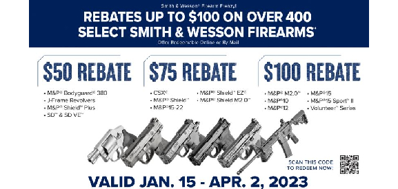 Smith & Wesson Firearm Frenzy Rebate